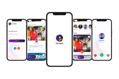 Social Media Community Mobile App Development as Enterprise SaaS solution.
